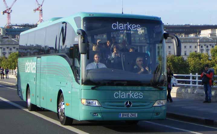 Clarkes Mercedes Tourismo BV10ZKE